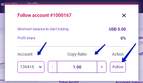 How to start Copy Trading with AdroFx?