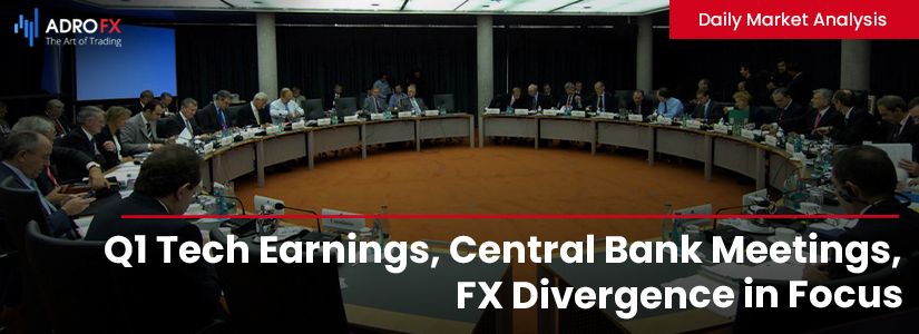 Q1 Tech Earnings, Central Bank Meetings, FX Divergence in Focus