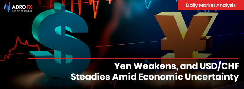 Yen Weakens, and USD/CHF Steadies Amid Economic Uncertainty