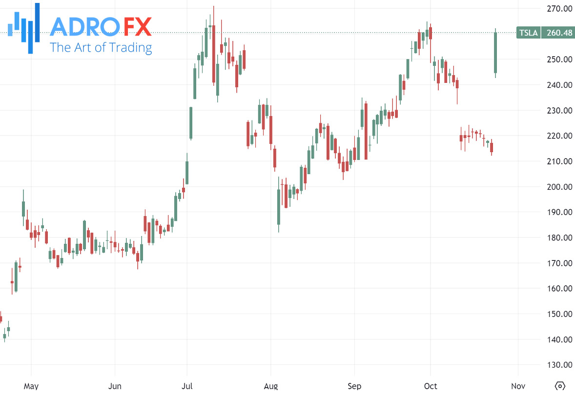 Tesla-stock-daily-chart